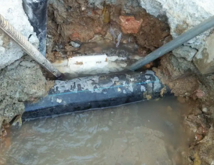 融安测漏水之水管漏水